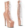 Pleaser - ADORE1040TT Bottes de plateforme, Pole dance chaussures - Crème/Blanc Product image
